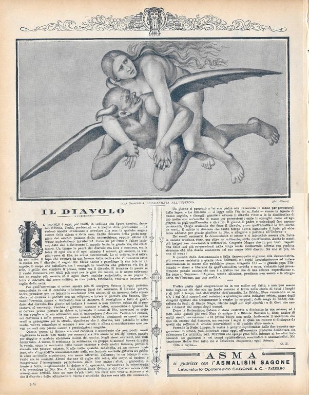 Addestramento del cane / Il diavolo. Stampa 1923 | Immagine Gallery 2