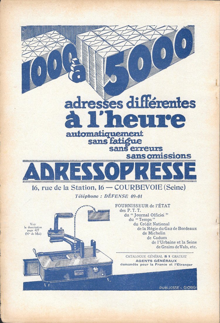 Addressopresse. 1000 a 5000 adresses differentes a l'heure - Advertising … | Immagine principale
