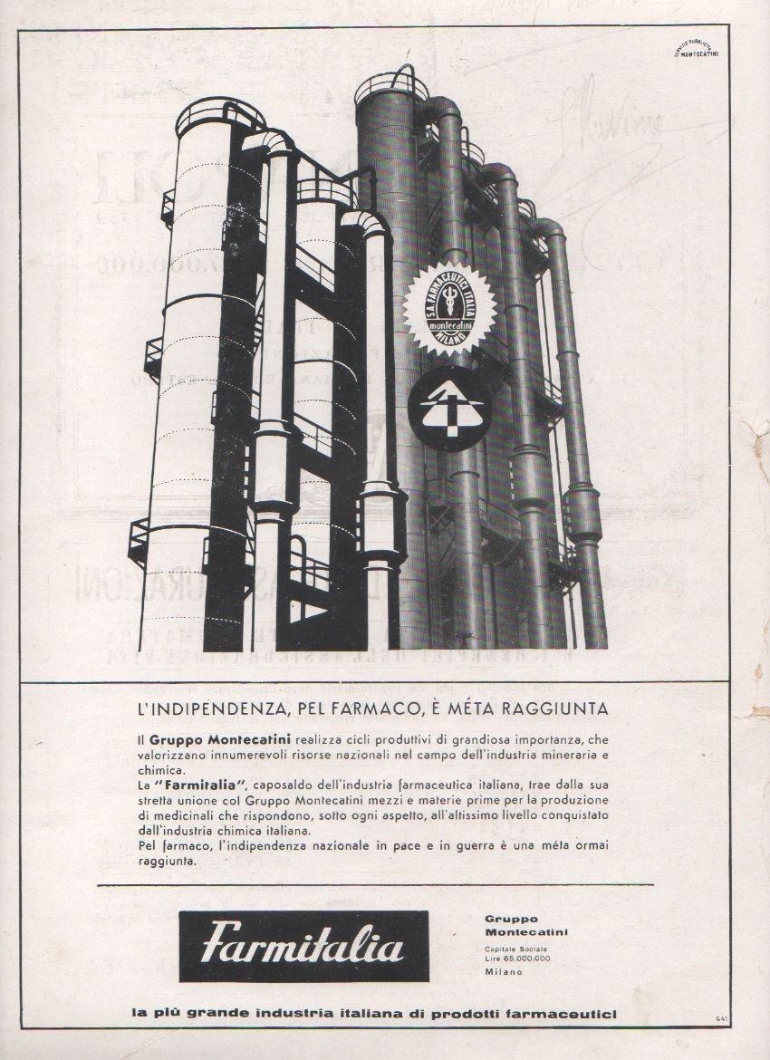 Advertising - Farmitalia - Pubblicità 1944 | Immagine principale