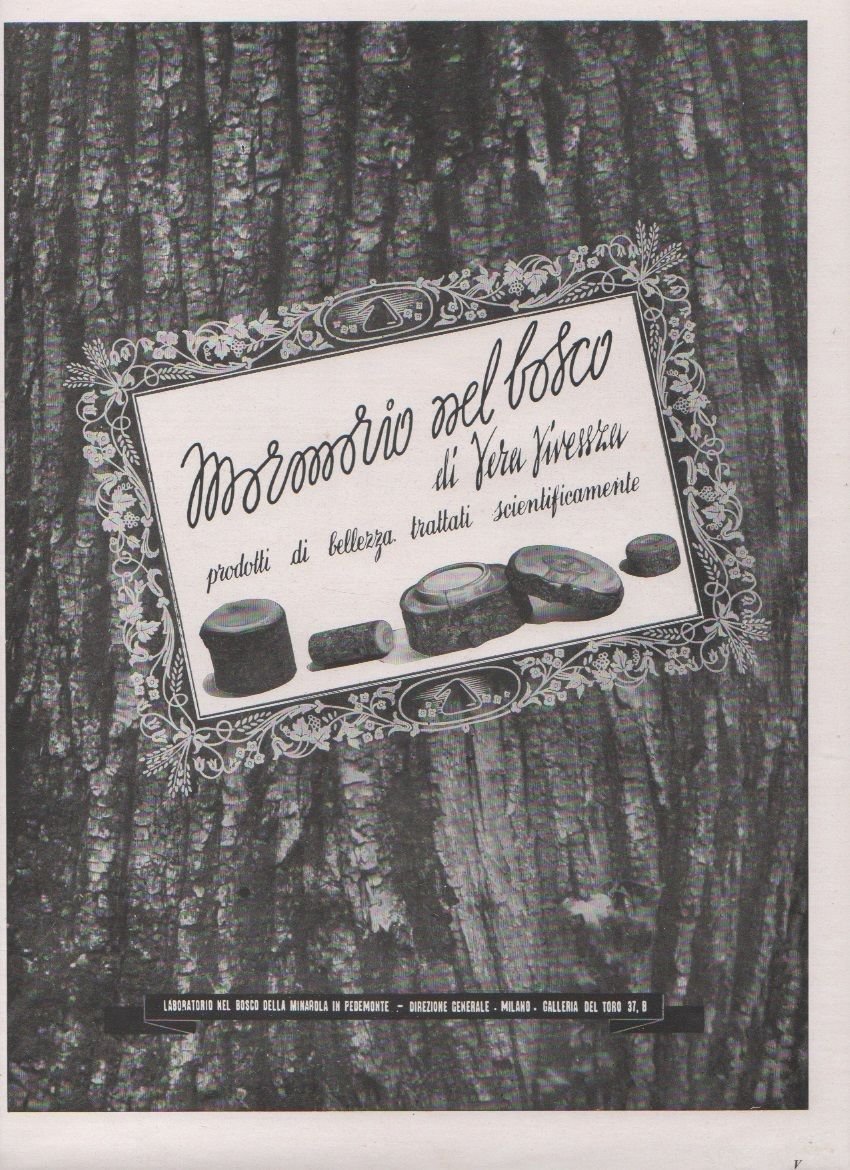 Advertising - Mormorio nel bosco. Profumo - Pubblicità 1944 | Immagine principale