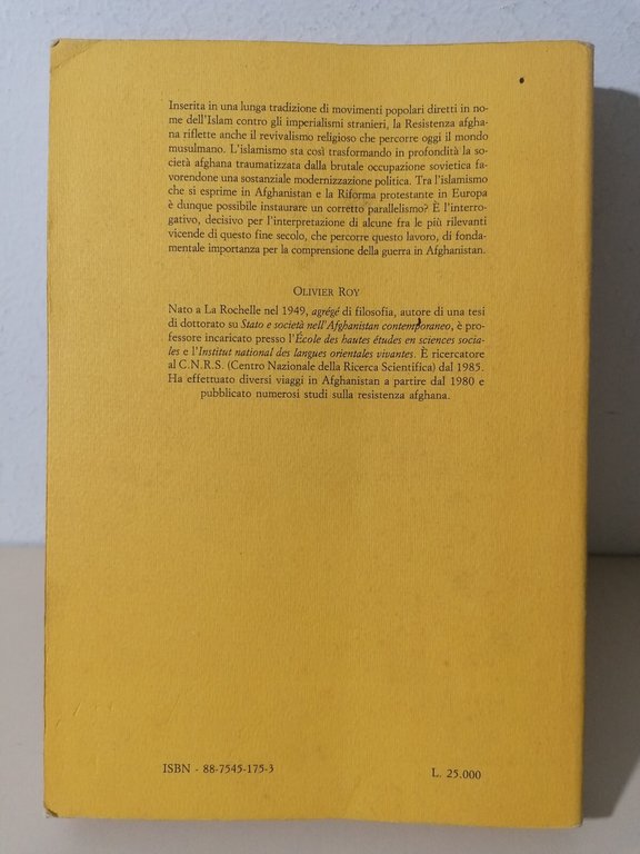 Afghanistan L'Islam E La Sua Modernità Politica Libro Oliver Roy …