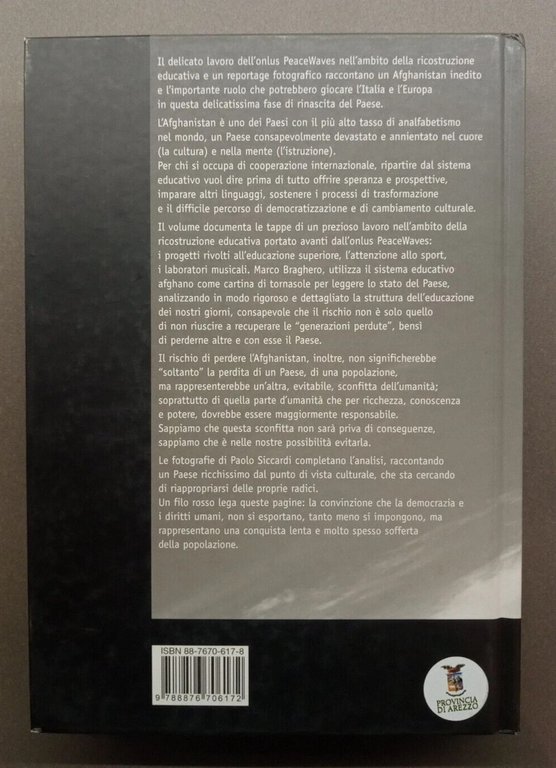 Afghanistan Libro Marco Braghero Fotografie di Siccardi Ega 8876706178 con …