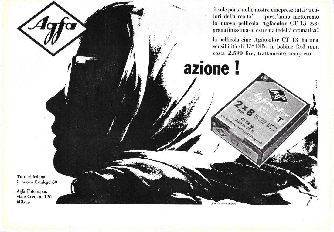 Agfa azione!. Advertising 1960 | Immagine principale