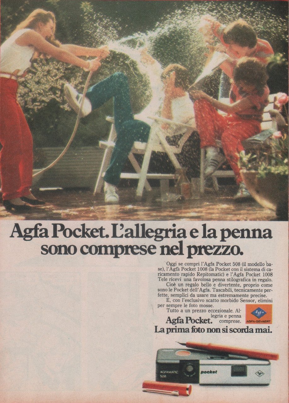 Agfa Pocket. Advertising 1981 | Immagine principale