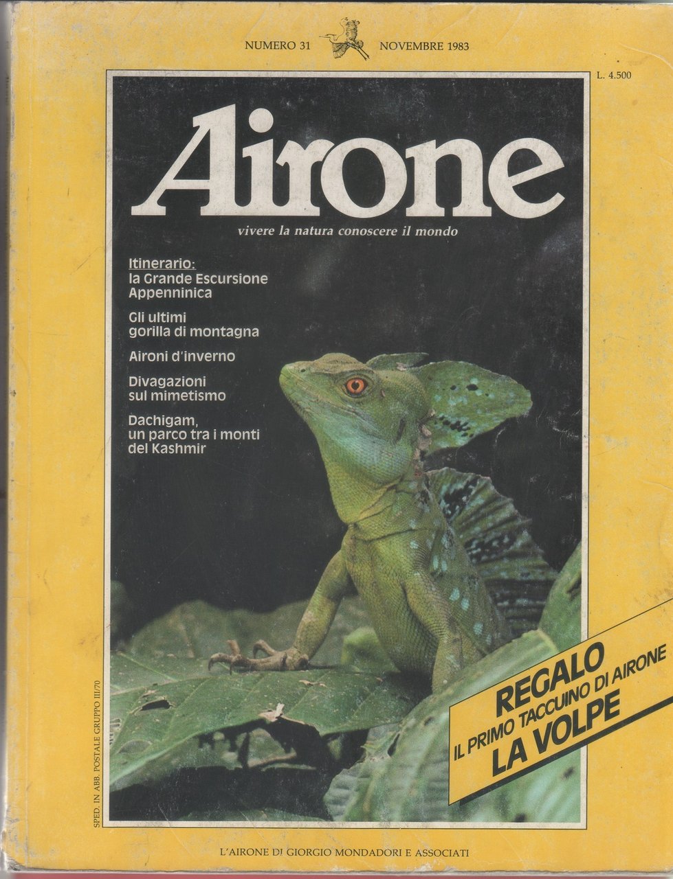 Airone rivista. n. 31, maggio 1983 | Immagine principale