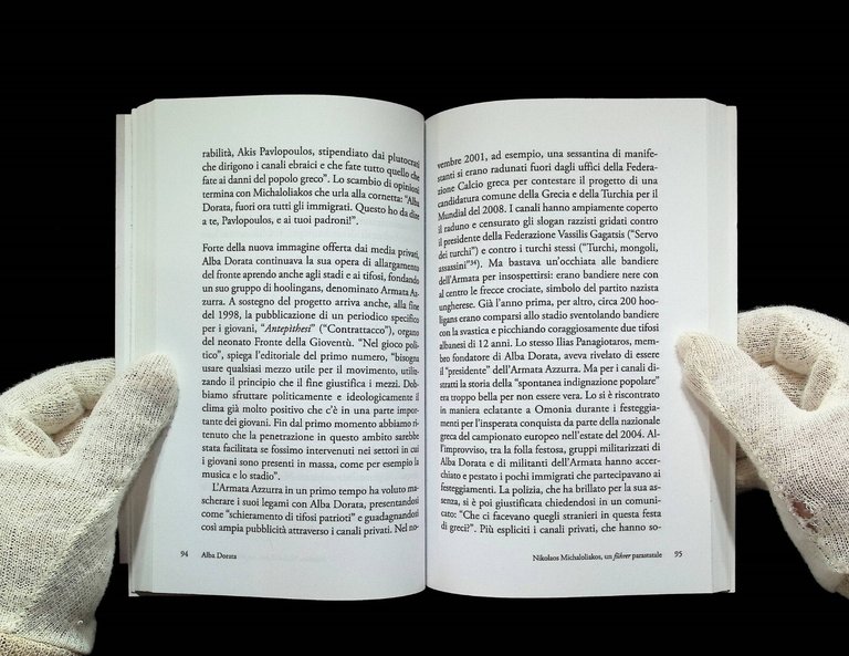 Albadorata Libro Dimitri Deliolanes 2013 Grecia Nazista Fandango 9788860443441