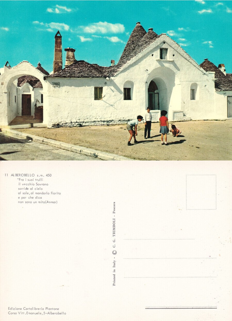 Alberobello. Non viaggiata | Immagine principale