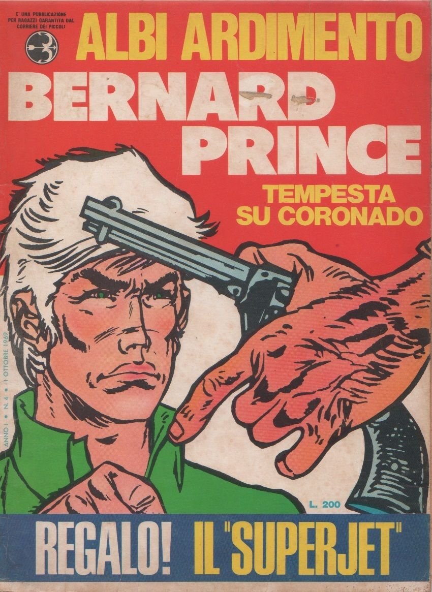 Albi ardimento n 4. Anno I � Bernard Prince. Tempesta … | Immagine principale