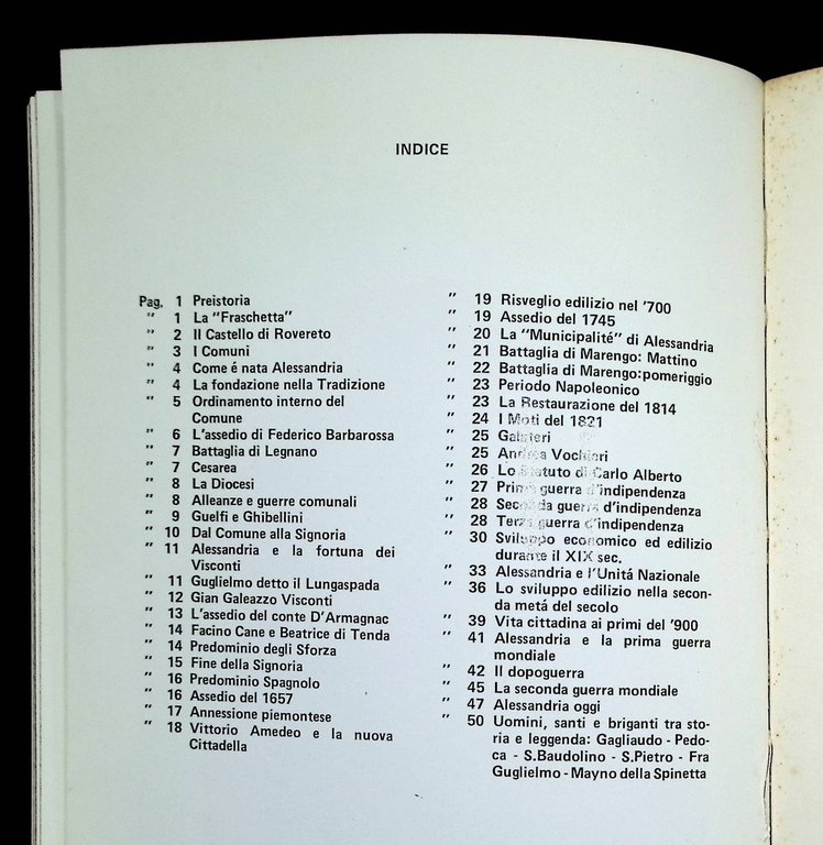 Alessandria. Compendio di Storia Municipale (dalle Origini ai giorni nostri)