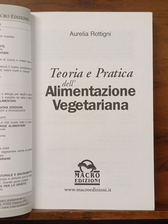 Alimentazione vegetariana. Teoria e pratica | Immagine Gallery 6
