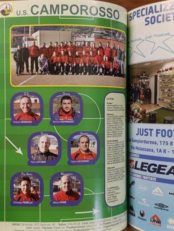 Almanacco del calcio ligure 2011-2012 | Immagine Gallery 10