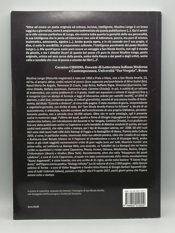 Alto Tirrento Cosentino 2^ Volume Libro Nicolino Longo Bastogi 9788855010559