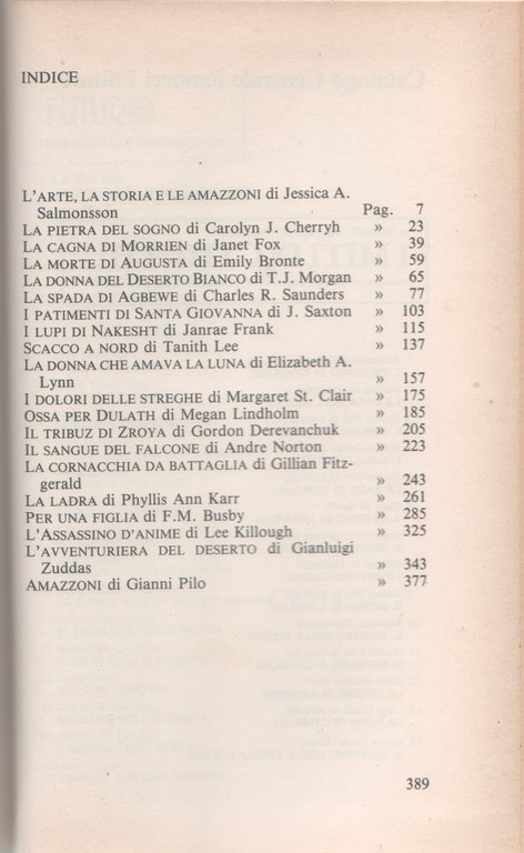 Amazzoni e eroine. L'heroic fantasy al femminile. Enciclopedia della Fantascienza … | Immagine Gallery 2