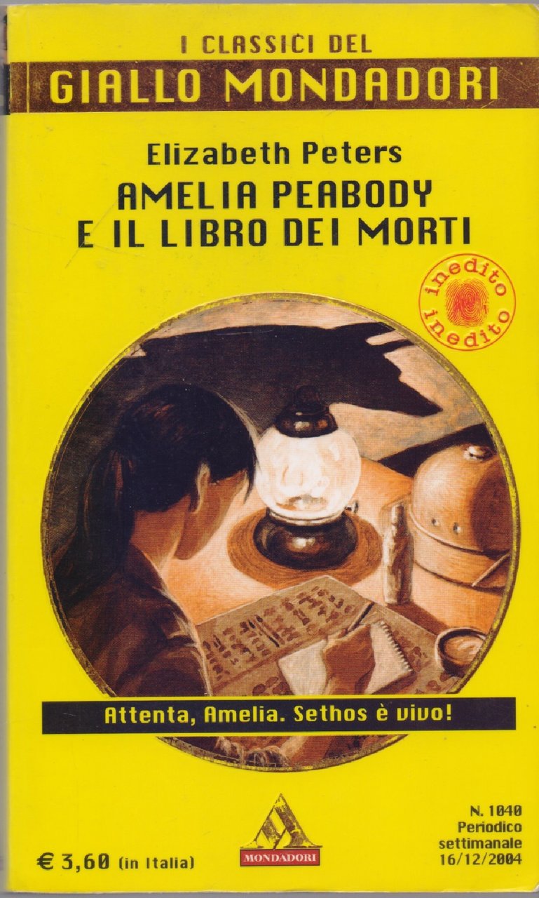 Amelia Peabody e il libro dei morti - Elizabeth Peters | Immagine principale