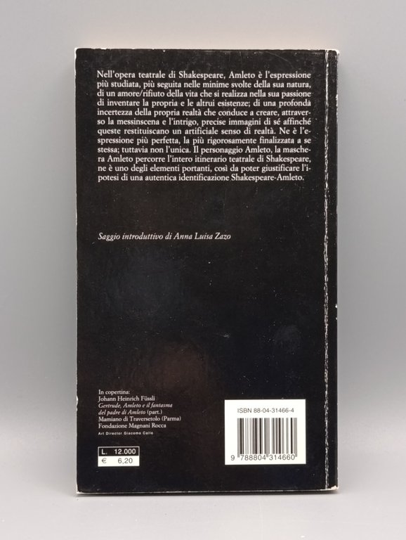 Amleto + Giulio Cesare: lotto di 2 libri Oscar Mondadori