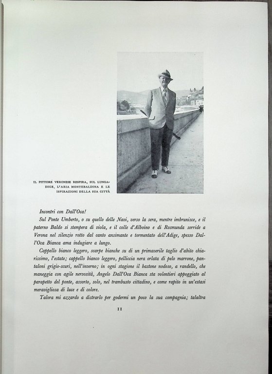 Angelo Dall'oca Bianca nell'Arte e Nella Vita Libro Catalogo Opere …