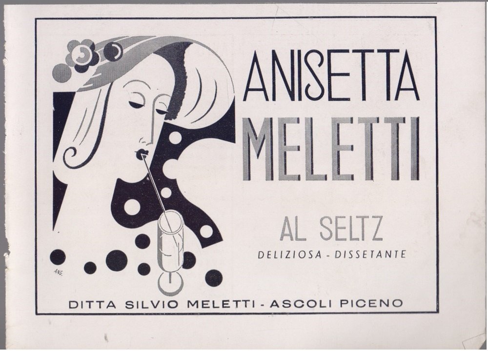 Anisetta Meletti. Advertising 1940 | Immagine principale