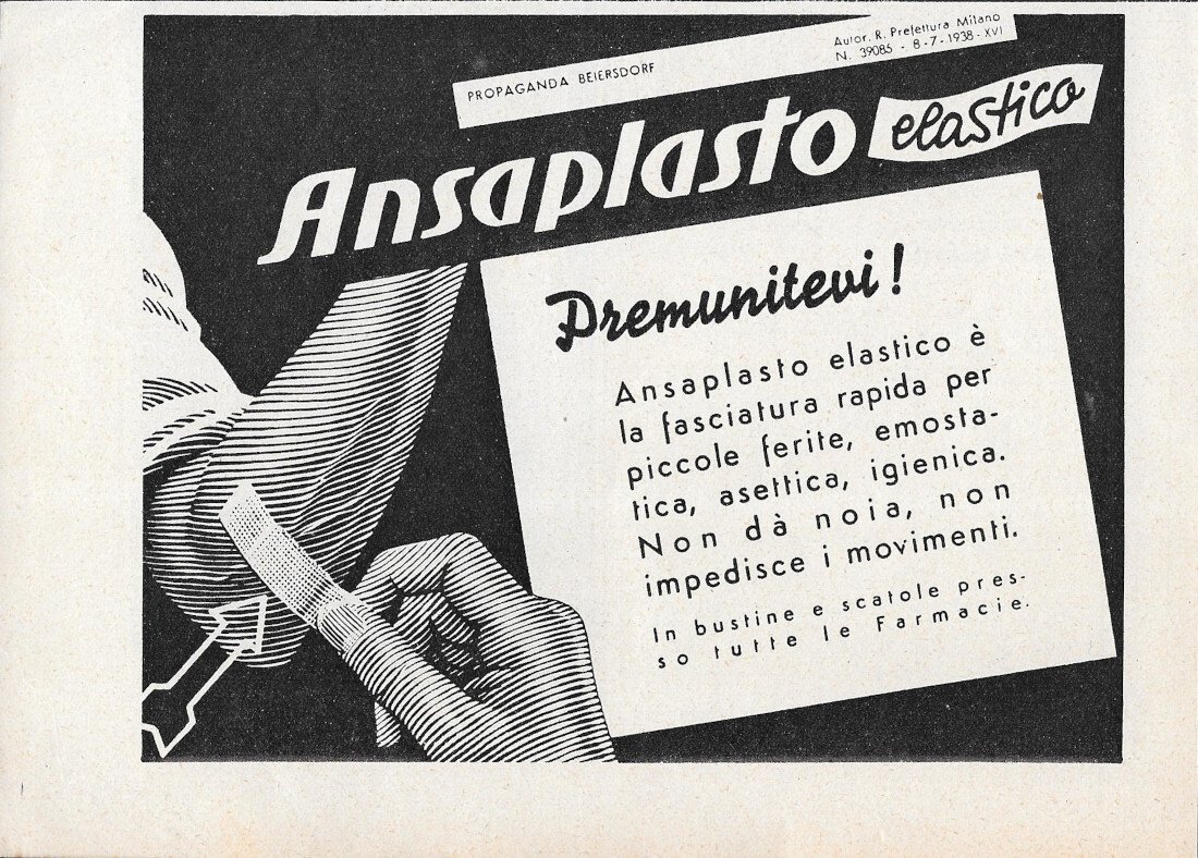 Ansaplasto - Advertising 1939 | Immagine principale
