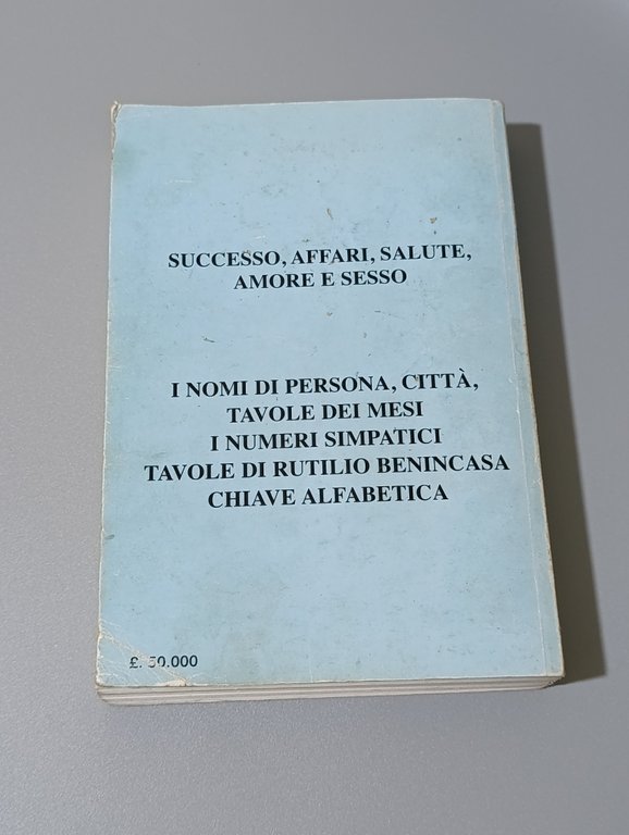 Antica cabala napoletana (come vincere al lotto)