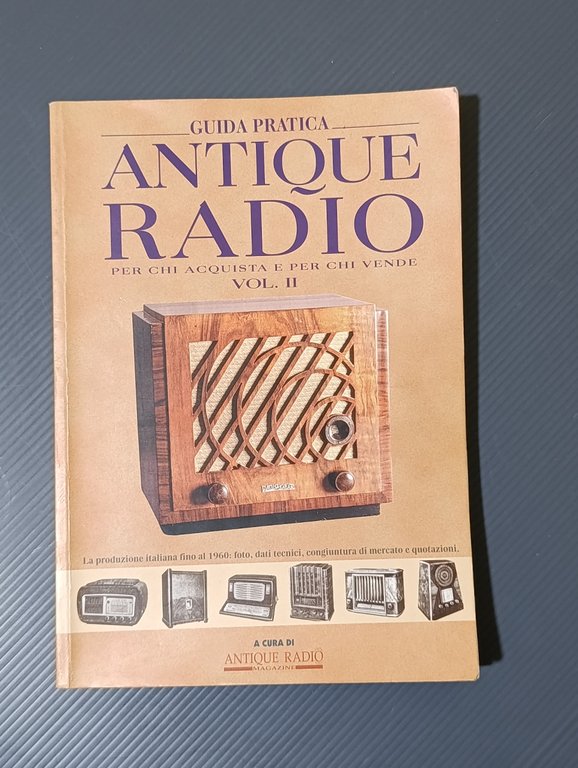 Antique radio Guida Pratica - Volumi dal 2 al 5