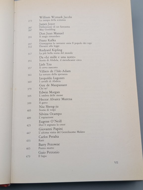 Antologia Della Letteratura Fantastica