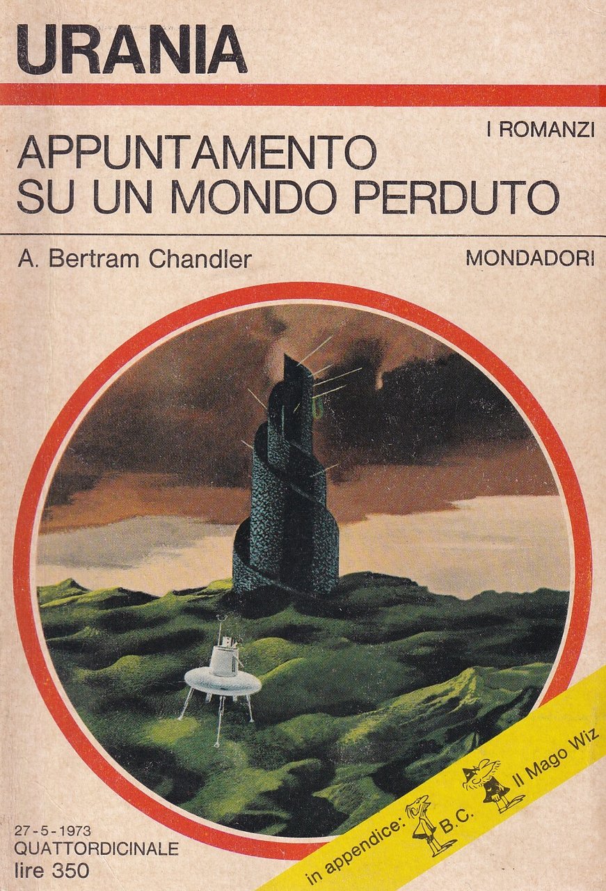 Appuntamento su un mondo perduto. Urania 619 | Immagine principale