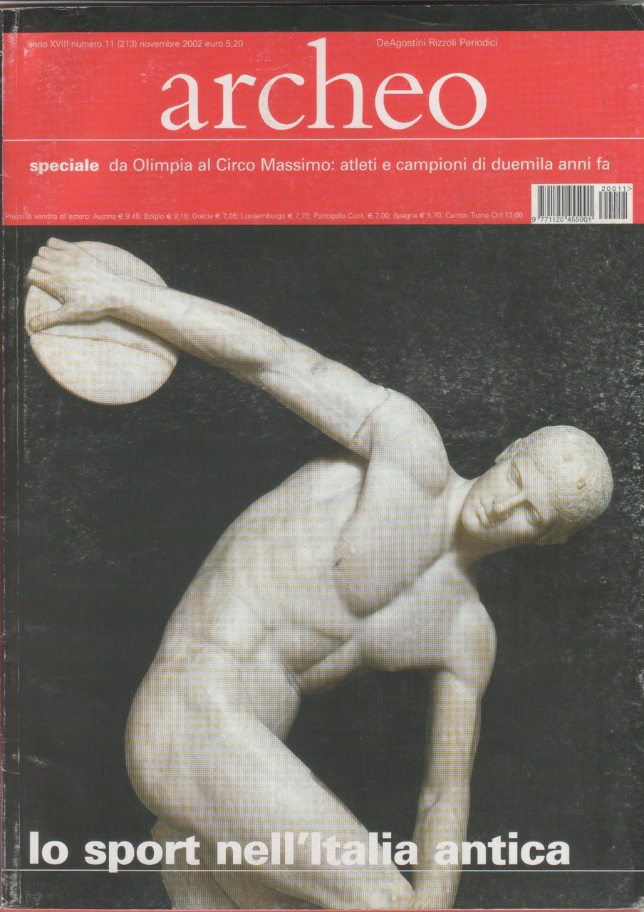 Archeo. n. 11 (213) dicembre 2002 | Immagine principale