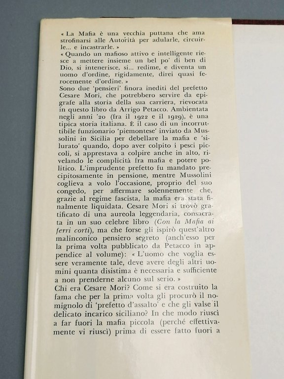 Arrigo Petacco - Il Prefetto Di Ferro Libro 3 Edizione …