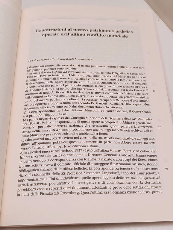 Arte e Diritto. Bottini di guerra Convenzioni internazionali