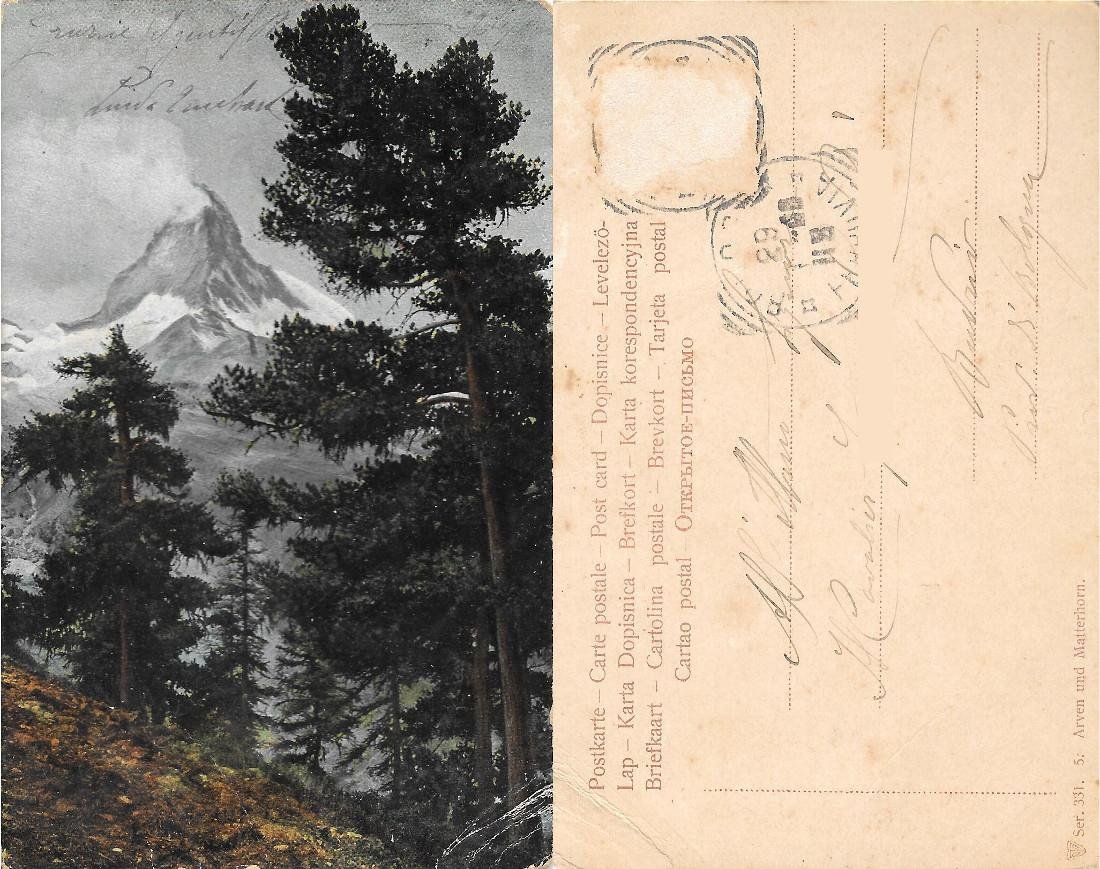 Arven und Matterhorn -Cervino. Viaggiata | Immagine principale