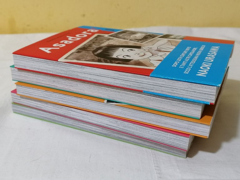 Asadora! Manga Serie 1/5 Naoki Urasawa Planet Manga Nuovo Fascetta …