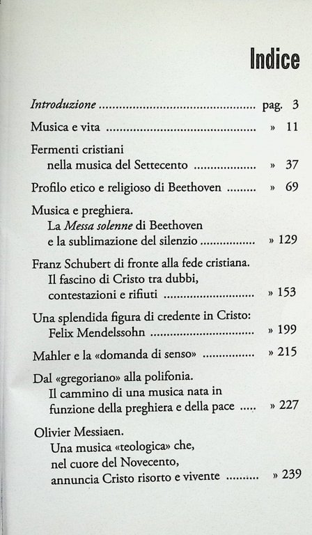 Ascoltare l'Assoluto: Musica classica e annuncio cristiano