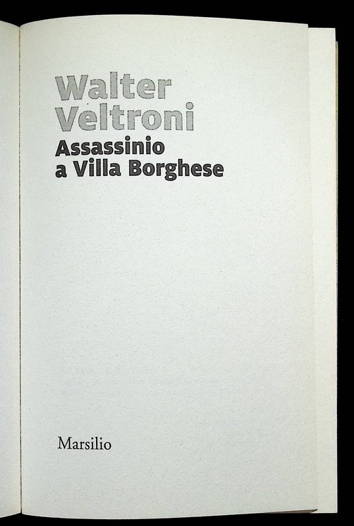 Assassinio a Villa Borghese