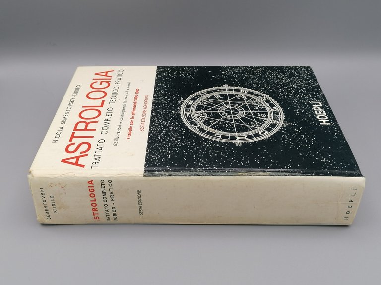 Astrologia Trattato Completo Teorico Pratico Sementovsky Kurilo Hoepli Sesta ED