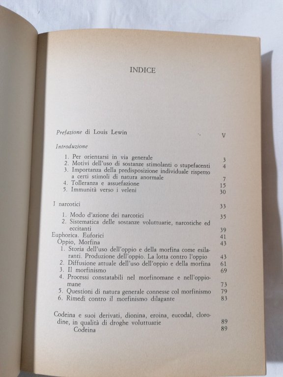 Atlante Farmacologico di tutte le Droghe - Libro Louis Lewin …