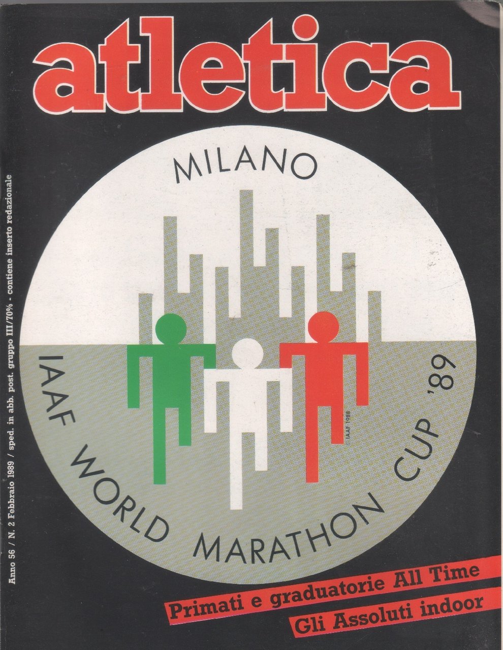 Atletica. Rivista. 1989 n. 2 | Immagine principale