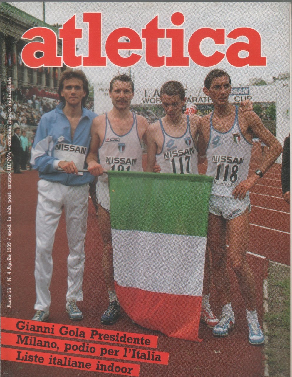 Atletica. Rivista. 1989 n. 4 | Immagine principale