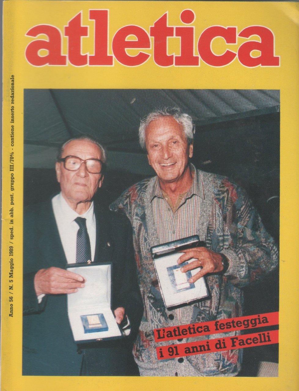 Atletica. Rivista. 1989 n. 5 | Immagine principale