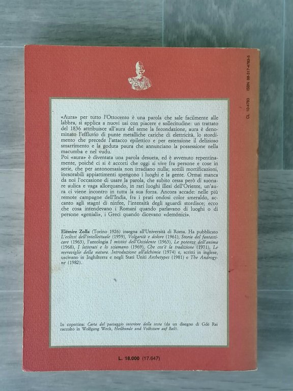 Aure I Luoghi e i Riti - Libro Elemire Zolla …