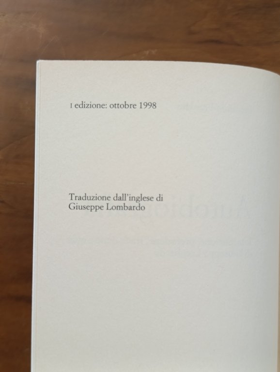 Autobiografia | Immagine Gallery 6