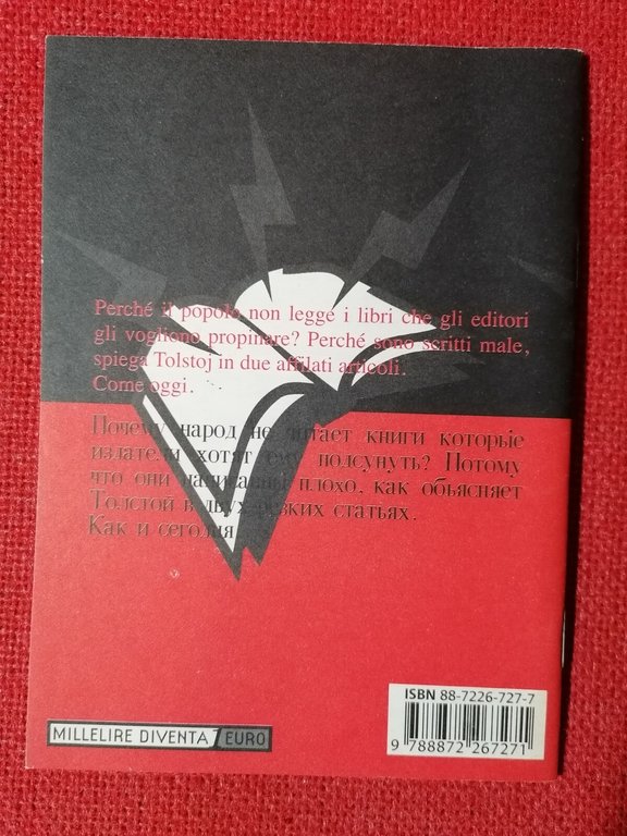 Avanzi Popolo - Libro Tolstoj - Stampa Alternativa 2002 1&amp; …