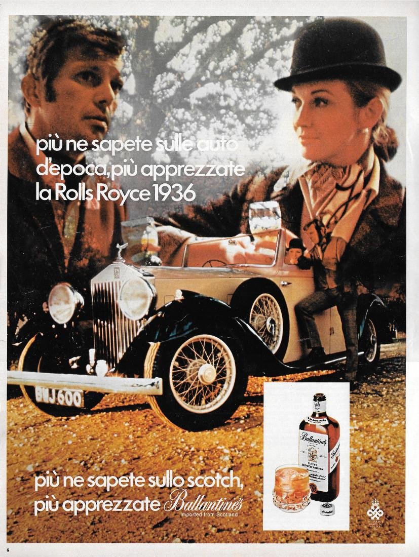 Ballantine's. Advertising 1970 | Immagine principale
