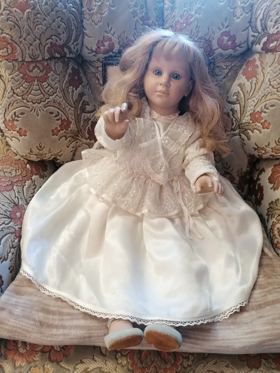 Bambola FIBA made in Italy vintage anni '70 bachelite? Vinile? … | Immagine Gallery 1