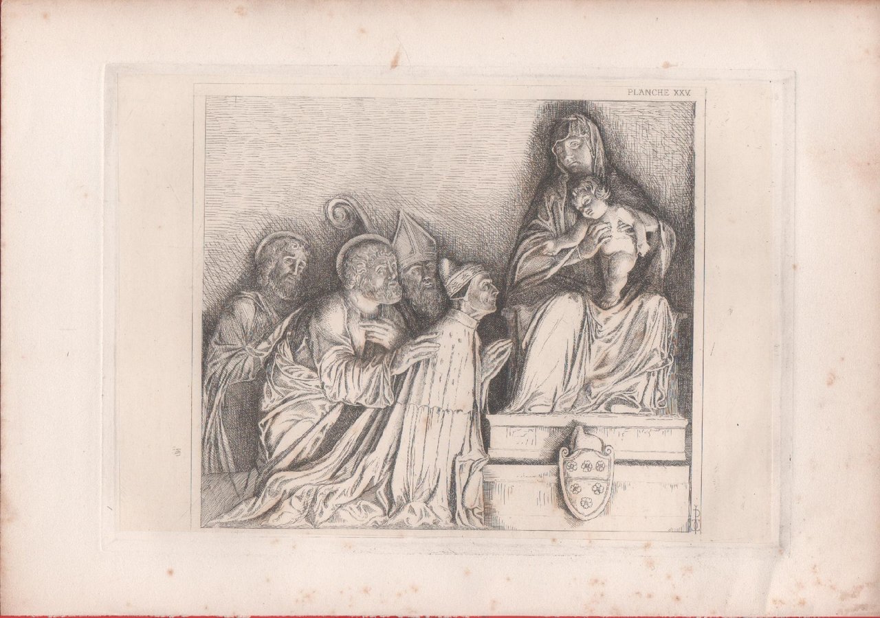 Bas-rilief in the Museum of the Ducal Palace, by one … | Immagine principale
