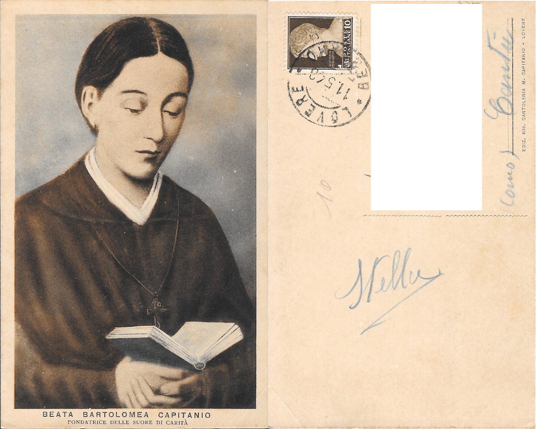 Beata Bartolomea Capitanio. Viaggiata 1940 | Immagine principale