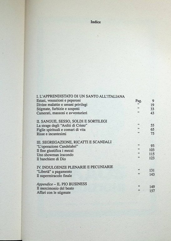 Beato impostore : controstoria di padre Pio