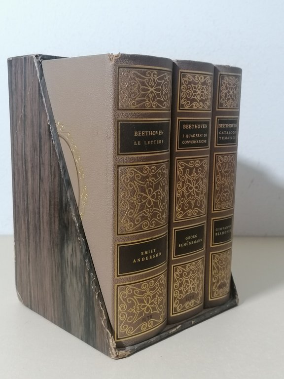 Beethoven Lettere Quaderni Conversazione Catalogo Tematico Cofanetto ILTE 3 Voll