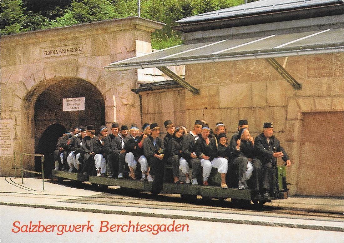 Berchtesgaden. Salzbergwerk. Non viaggiata | Immagine principale