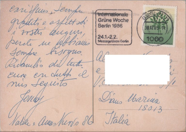 Berlino. Vedute. Viaggiata 1985 | Immagine Gallery 2