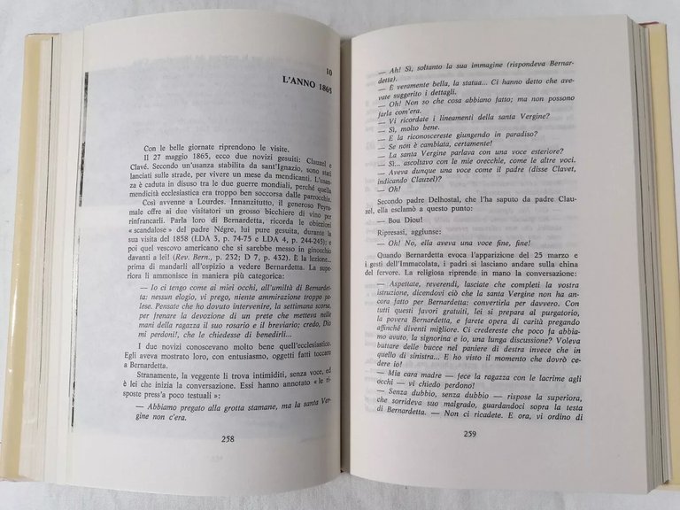 Bernardetta Vi Parla - Libro René Laurentin Edizioni Paoline 1979 …